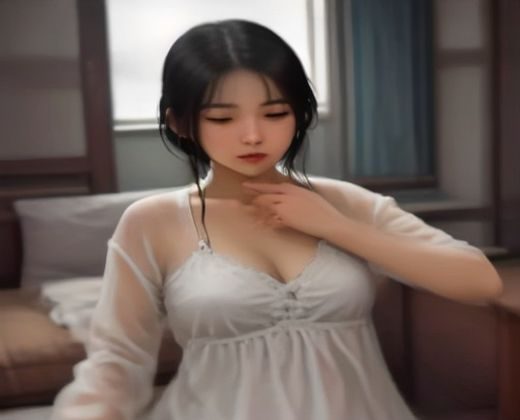 温柔哺乳场景：处于授乳中状态的妈妈在明亮的母婴室内轻抱新生儿，背景是整洁的护理台和柔和的暖光，画面传递科学哺乳的温暖氛围